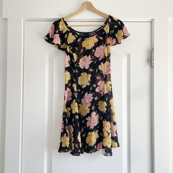VTG Betsey Johnson Mini Floral Dress - P (XS)
